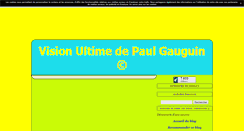 Desktop Screenshot of lederniergauguin.com